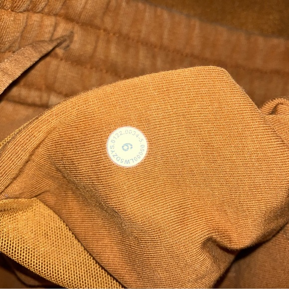 Lululemon thick cotton scuba joggers pants sweatpants sz 6 small back to school - Picture 4 of 9
